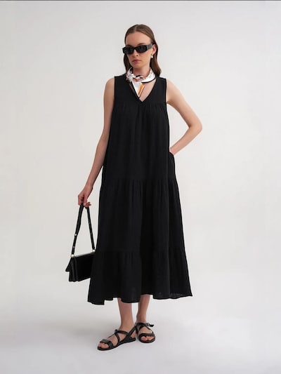 MixRay Kleid in 40 in schwarz, Produktansicht