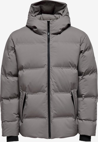 Only & Sons Winter Jacket 'Marshall' in Grey: front