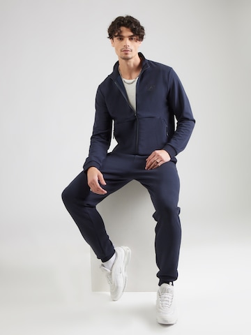 EA7 Emporio Armani Strój treningowy w kolorze niebieski: przód