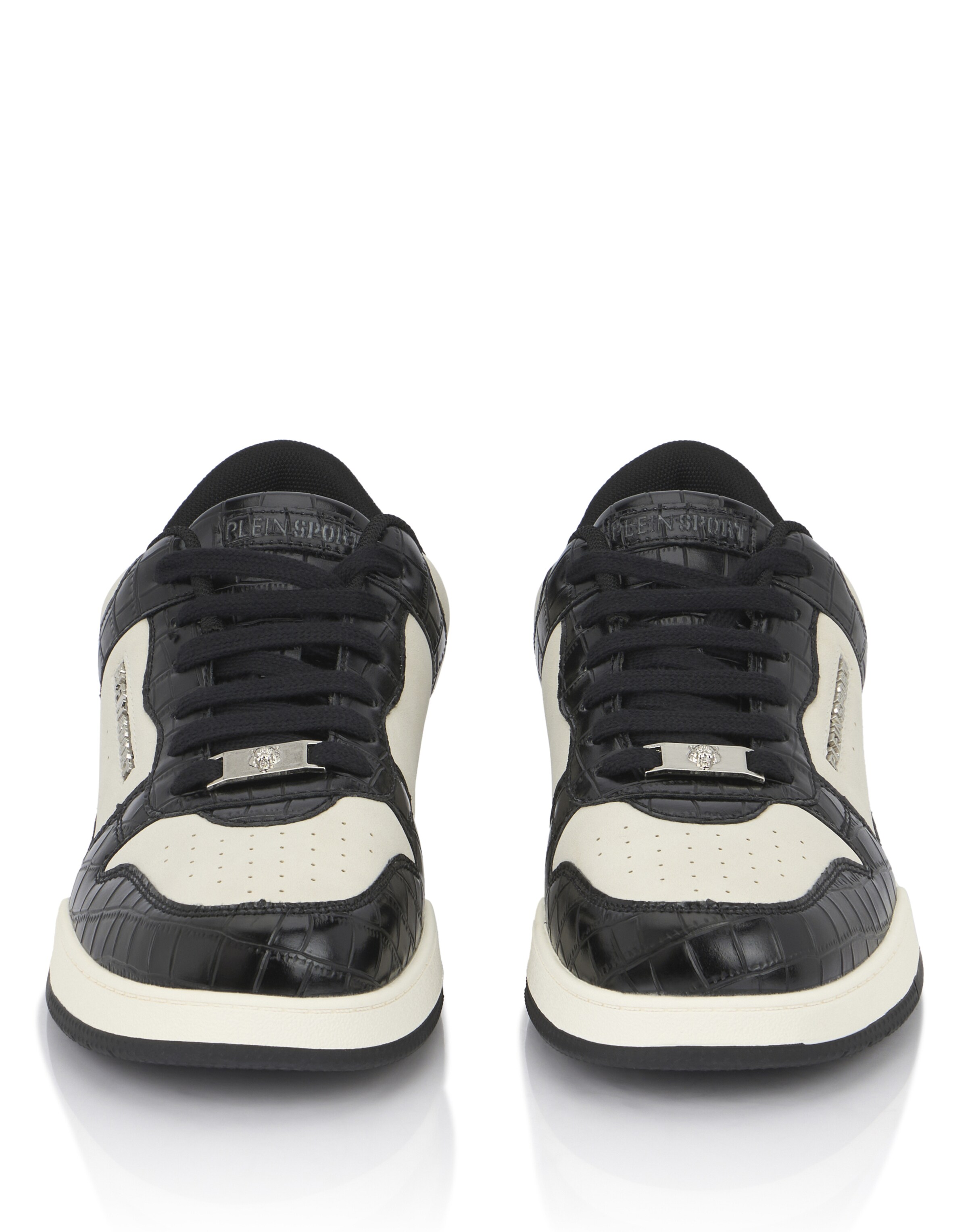 Baskets basses Plein Sport en blanc