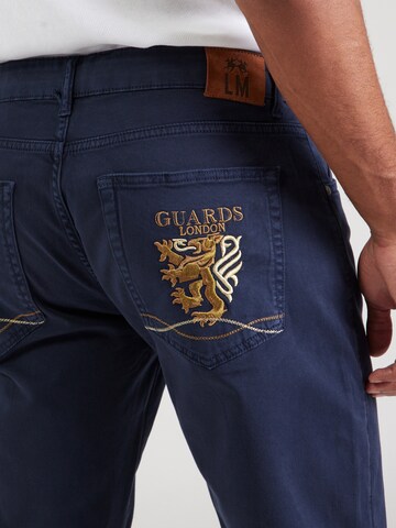 La Martina - regular Pantalón en azul
