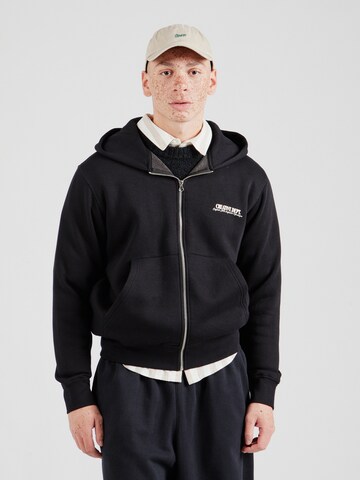 JACK & JONES Mikina 'ROXBURY' – černá: přední strana