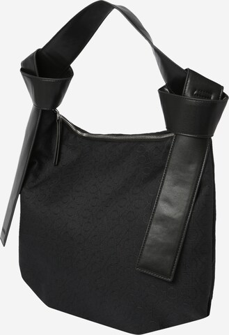 Sac bandoulière Calvin Klein en noir : devant