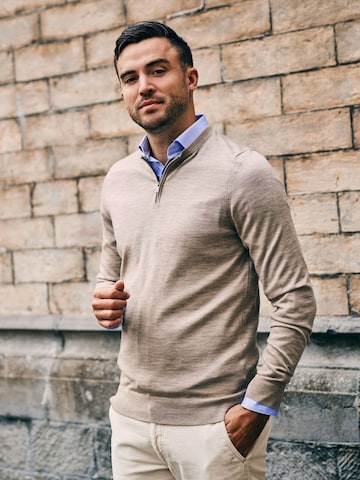 Suitable Shirt in Beige: voorkant