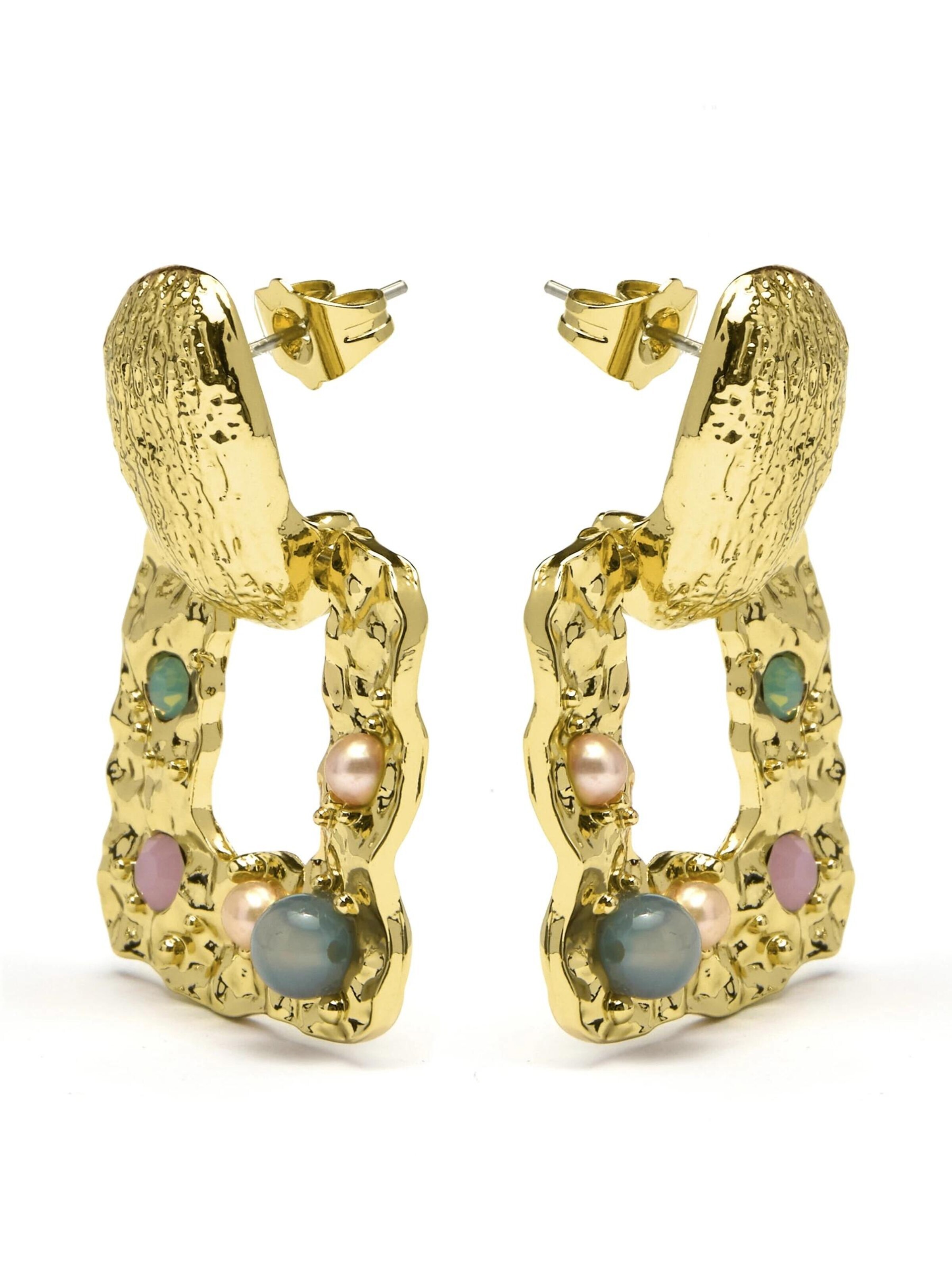 LUXBYLUX Earrings in Mixed colors: front