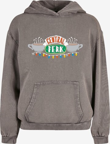 Sweat-shirt 'Friends - Central Perk Christmas Lights' ABSOLUTE CULT en gris : devant