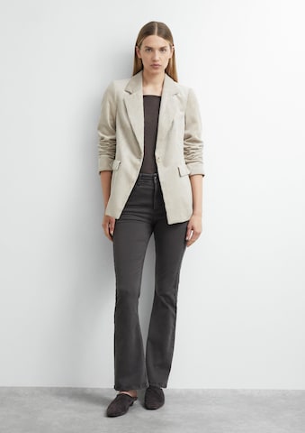COMMA Flared Jeans 'Emma' in Braun