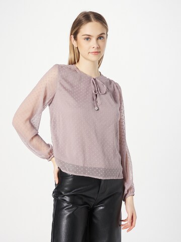 ABOUT YOU Blouse 'Stefanie' in Lila: voorkant