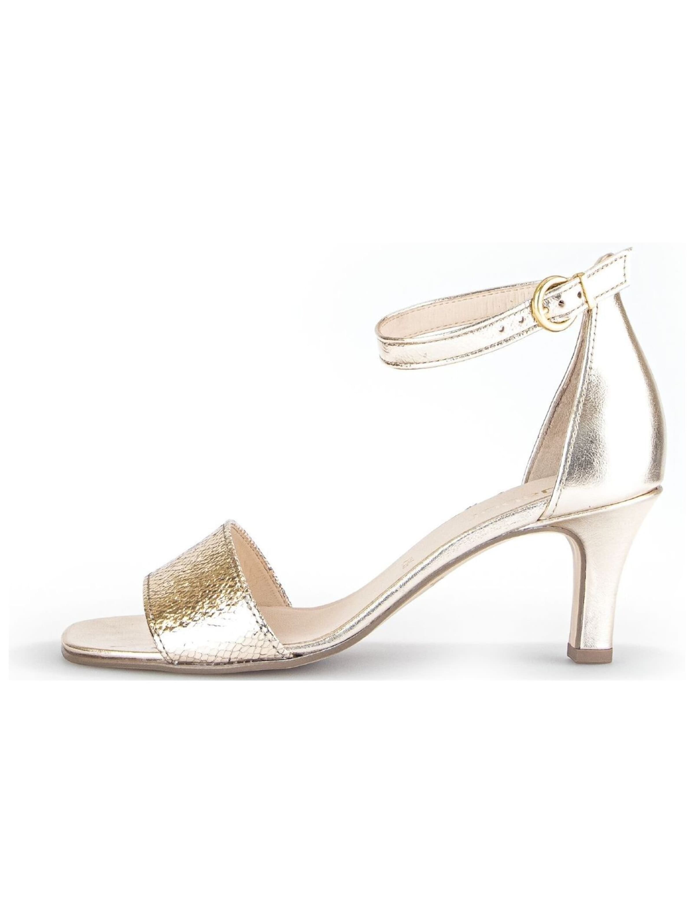 GABOR Sandale in Gold