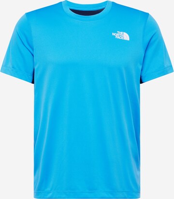 THE NORTH FACE Sportshirt 'LIGHTBRIGHT' in Blau: predná strana