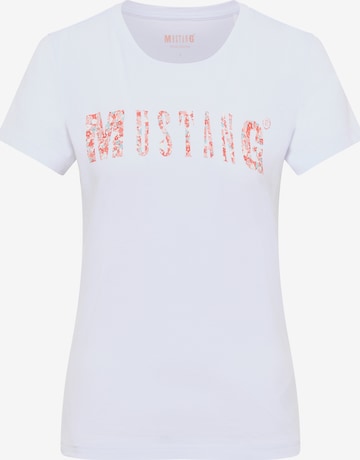 MUSTANG Shirt in Weiß: predná strana