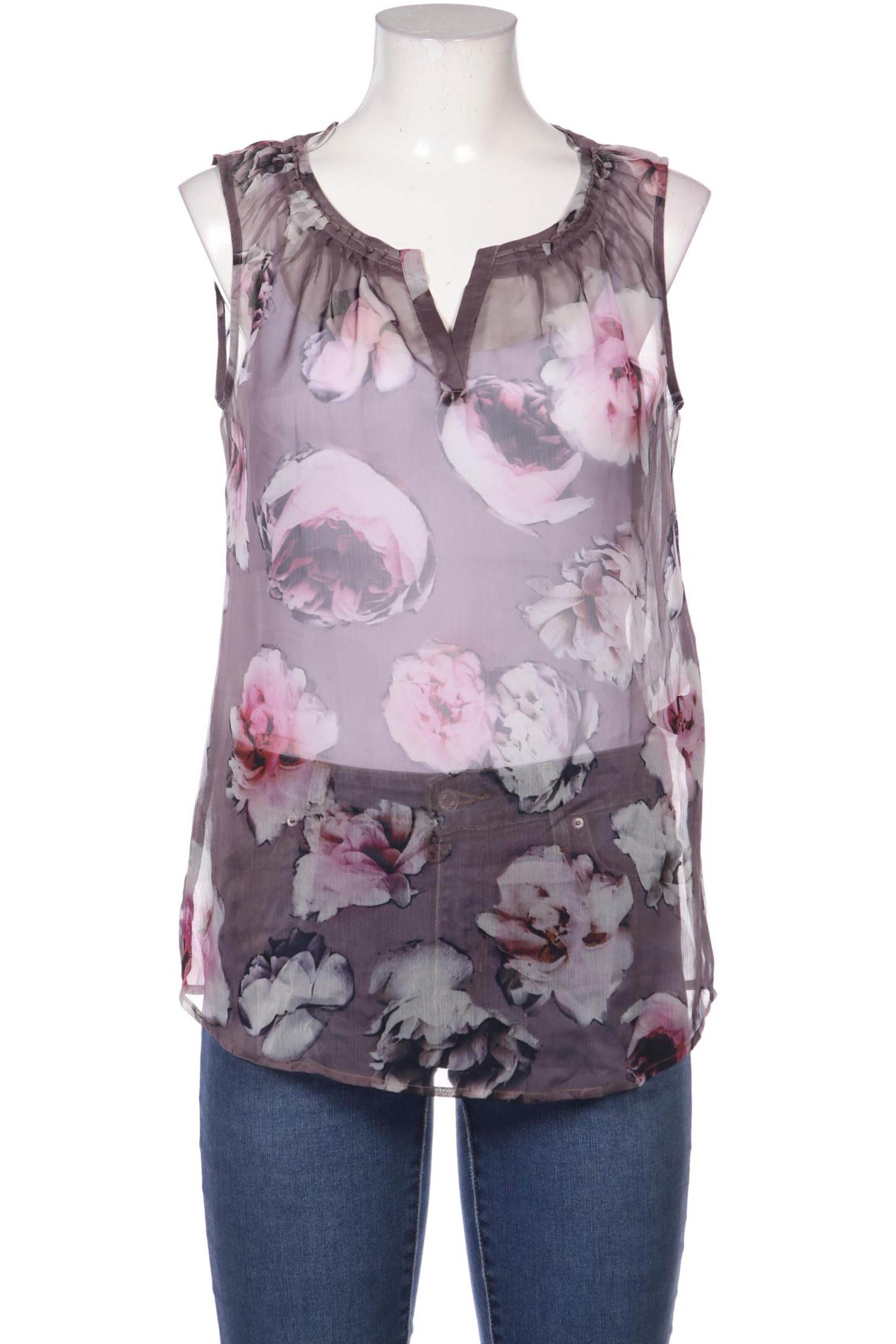 COMMA Blouse & Tunic in M in Brown: front