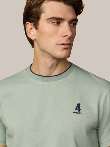Hackett London T-Shirt ' HERITAGE' in Grün