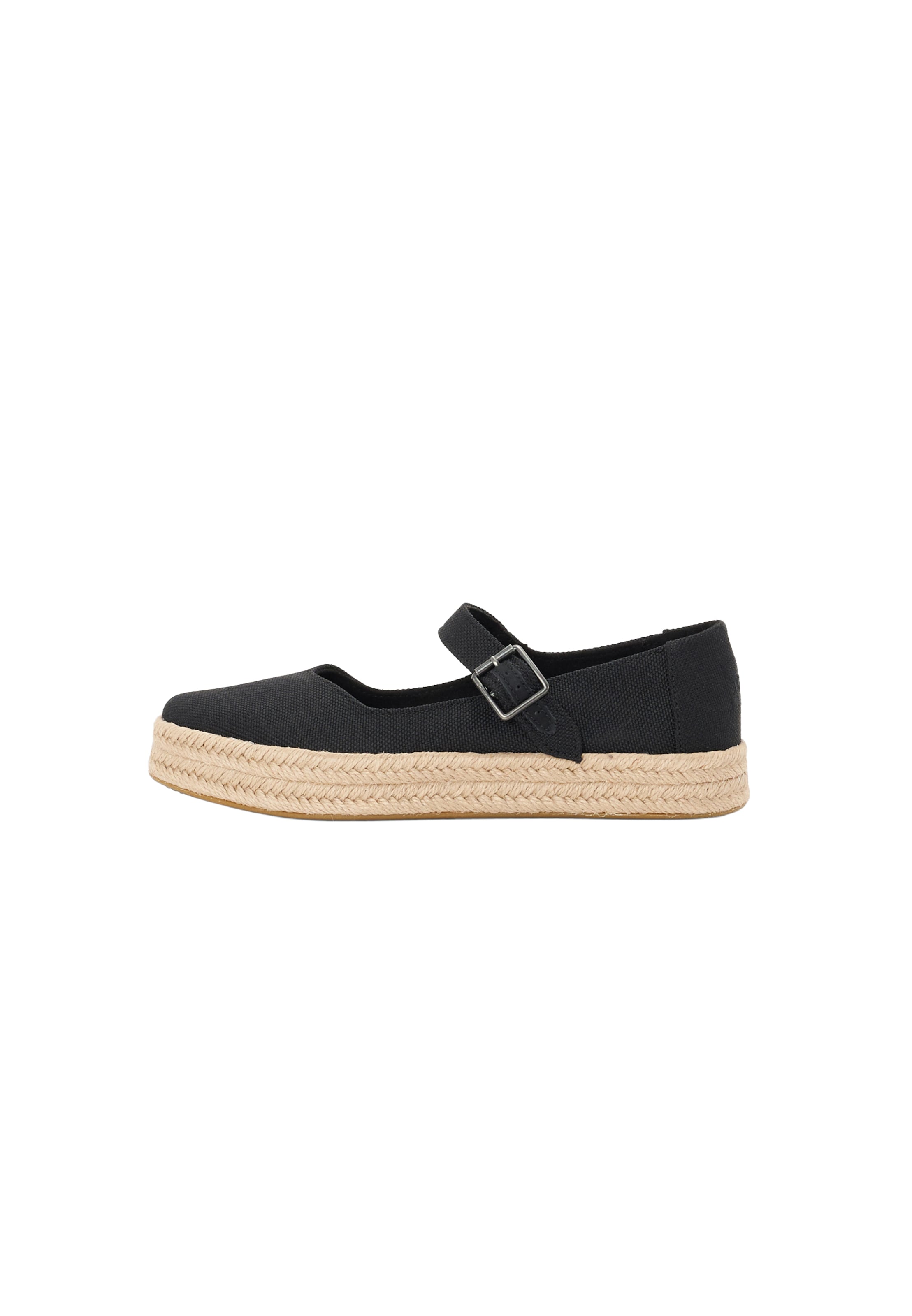TOMS Espadrilles in Schwarz: Vorderseite