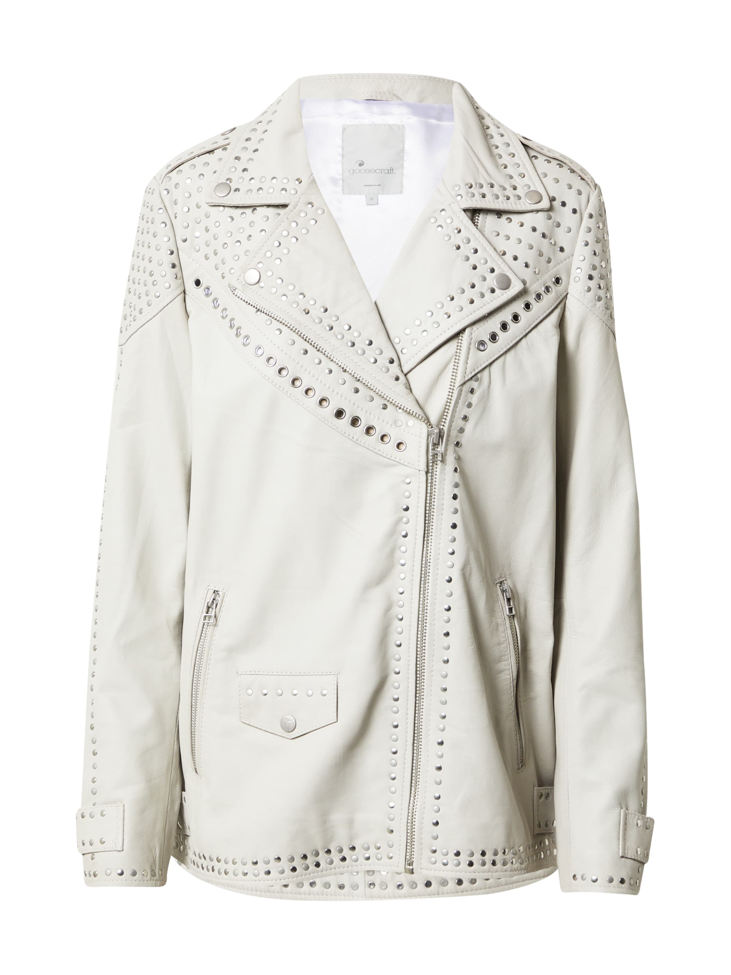 Frauen Jacken Goosecraft Jacke 'Las Vegas' in Weiß - KC98098 Frauen Jacken Goosecraft Jacke 'Las Vegas' in Weiß - KC98098