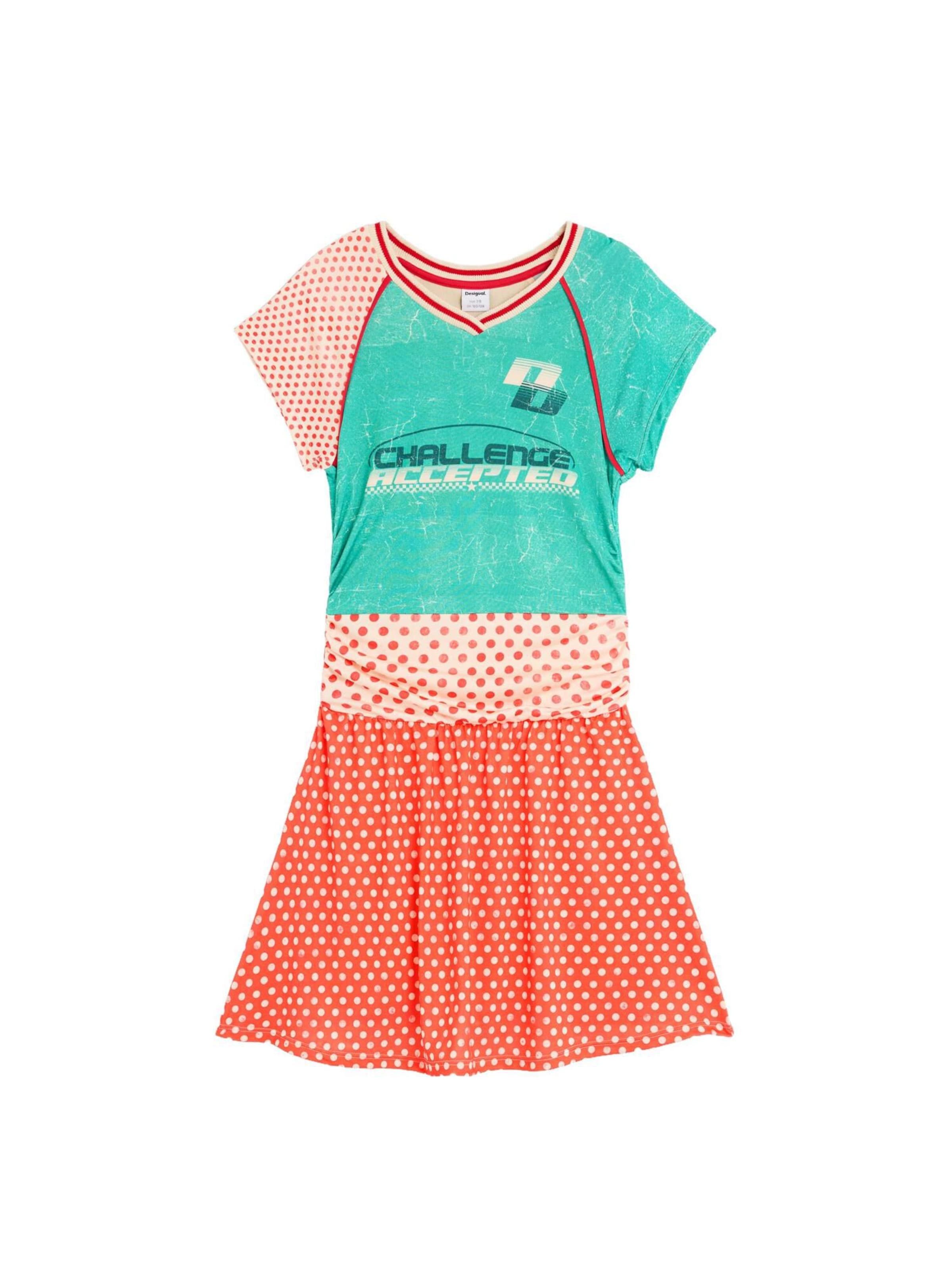 Desigual Kleid in Rot: Vorderseite