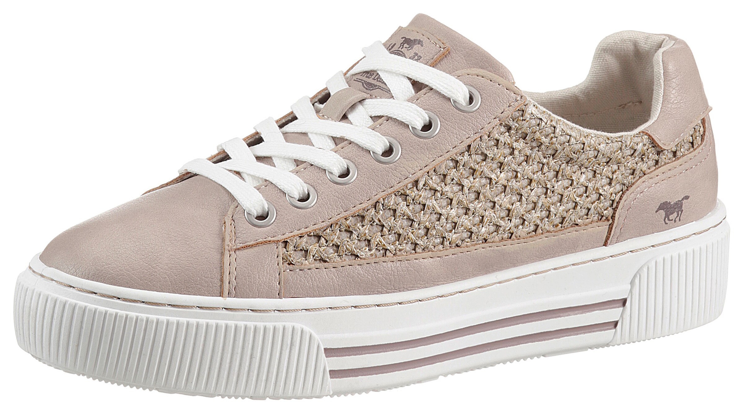 Frauen Sneaker MUSTANG Sneaker in Beige - VV81723 Frauen Sneaker MUSTANG Sneaker in Beige - VV81723