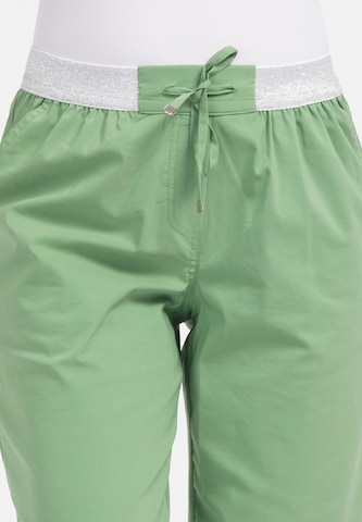 Loosefit Pantalon HELMIDGE en vert