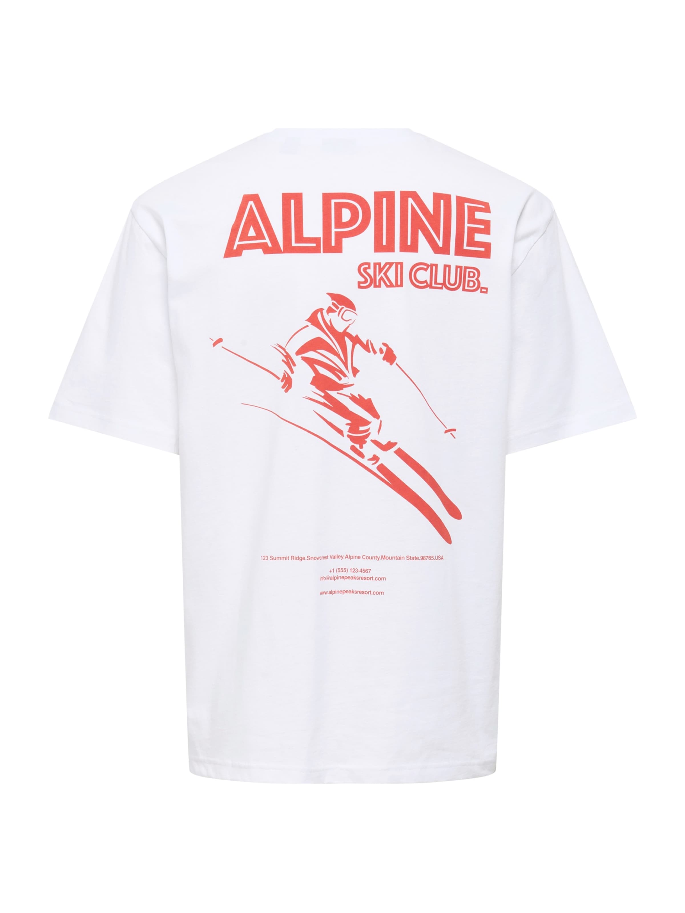 Only & Sons Shirt 'ONSMILO' in Wit