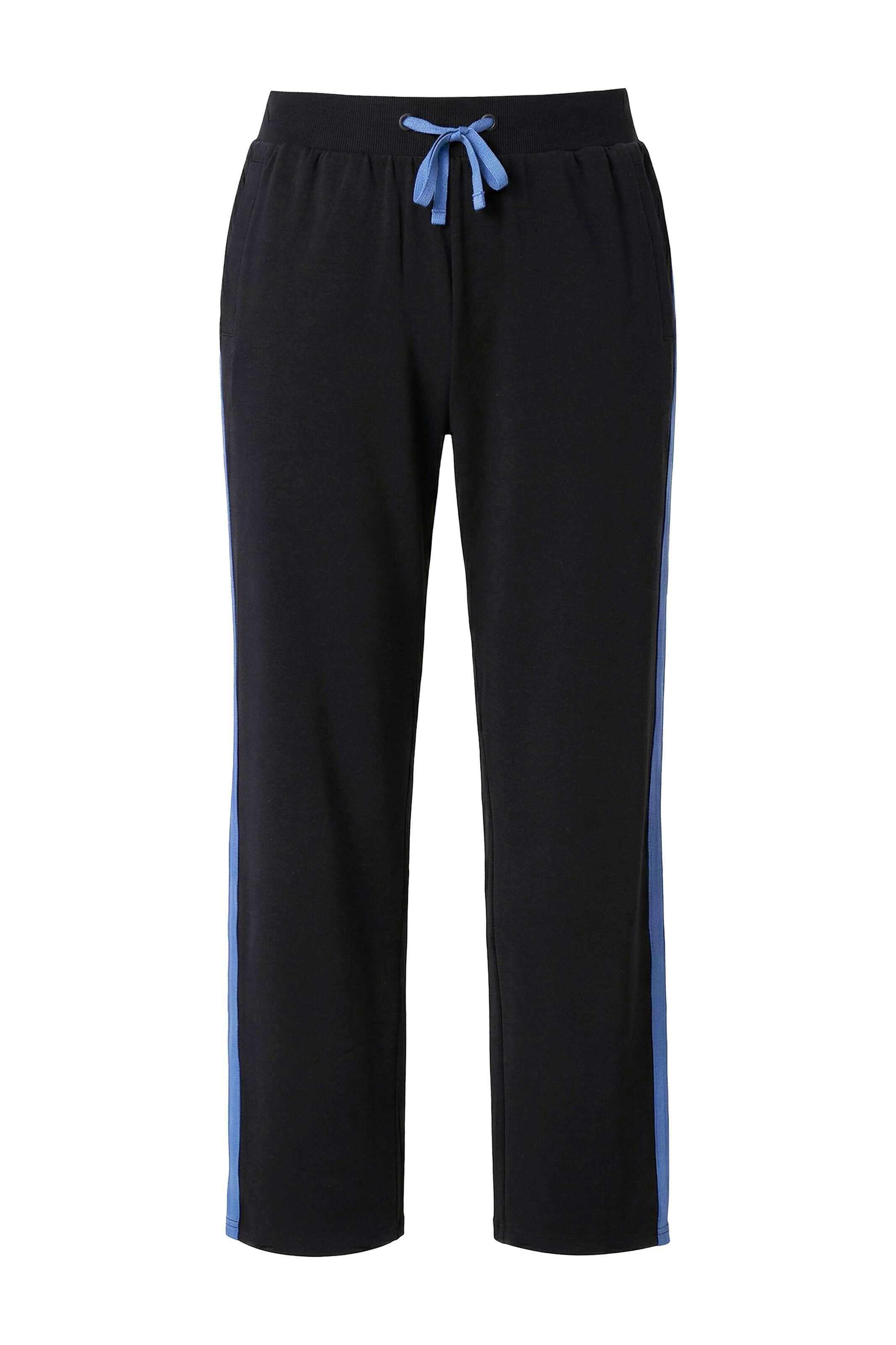 Ulla Popken Regular Hose in Schwarz: Vorderseite