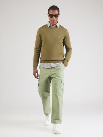 GANT Свитер 'CLASSIC' в Зеленый