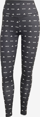 ADIDAS SPORTSWEAR - Skinny Calças de desporto 'Adidas x Moon Boot' em preto: frente