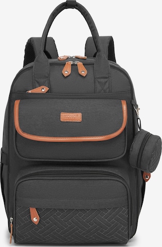 Kono Backpack in Grey: front