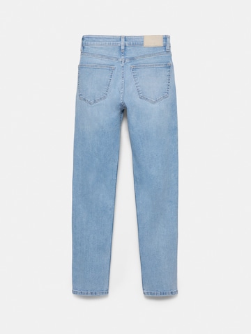 Pull&Bear Skinny Jeans in Blau