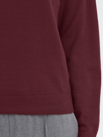 Pullover ' OXBMMNORA ROLLNECK ' di Oxmo in rosso