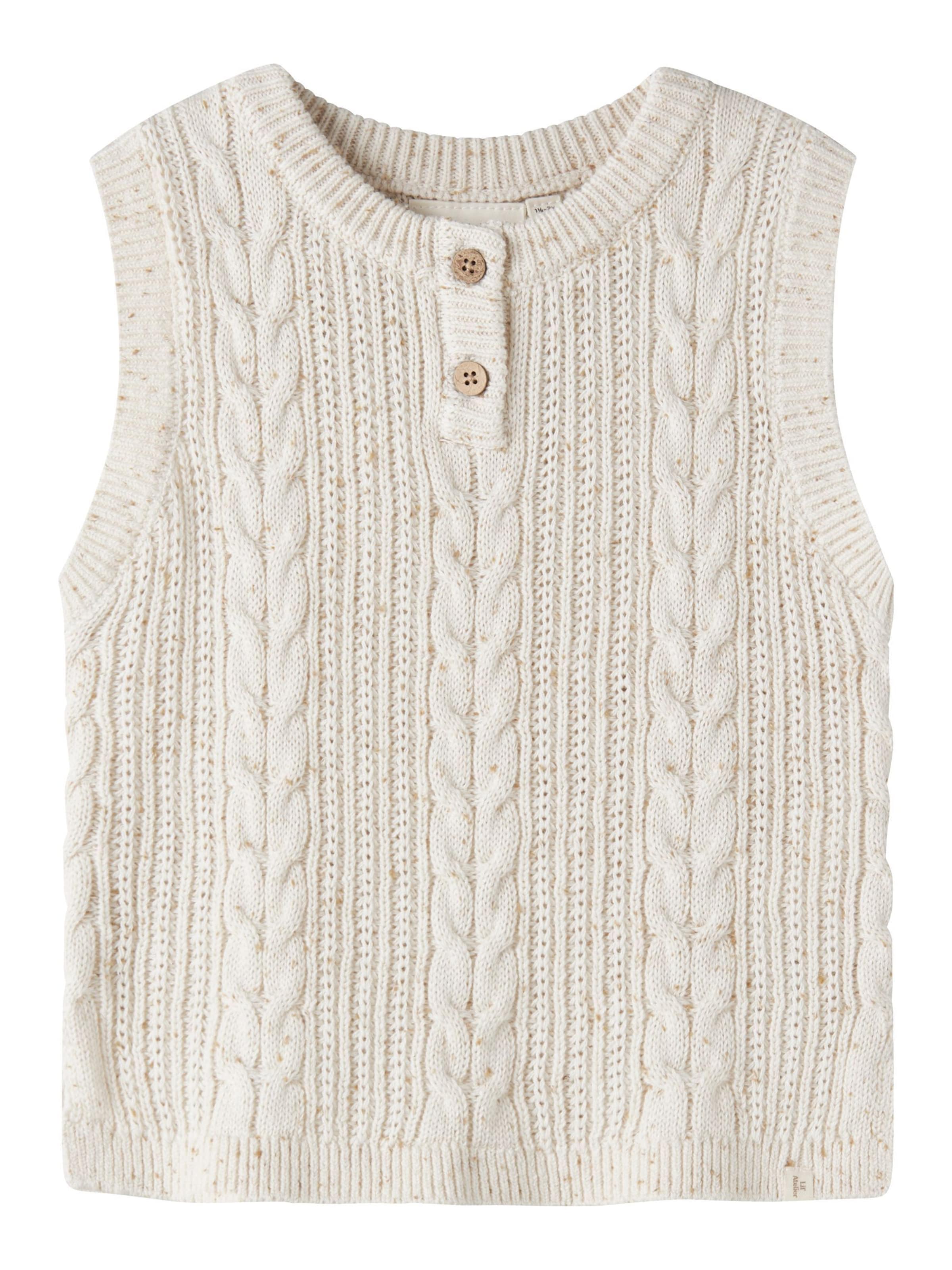 Gilet Lil'Atelier en beige : devant