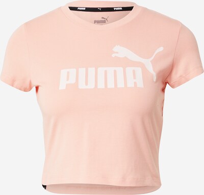 PUMA Funkcionalna majica | marelica / bela barva, Prikaz izdelka