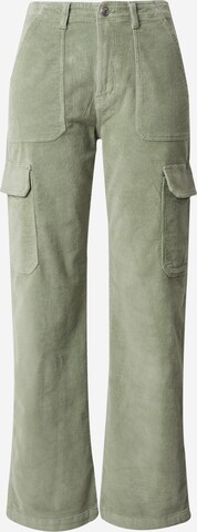 ONLY tavaline Klapptaskutega püksid 'MALFY', värv roheline: eest vaates