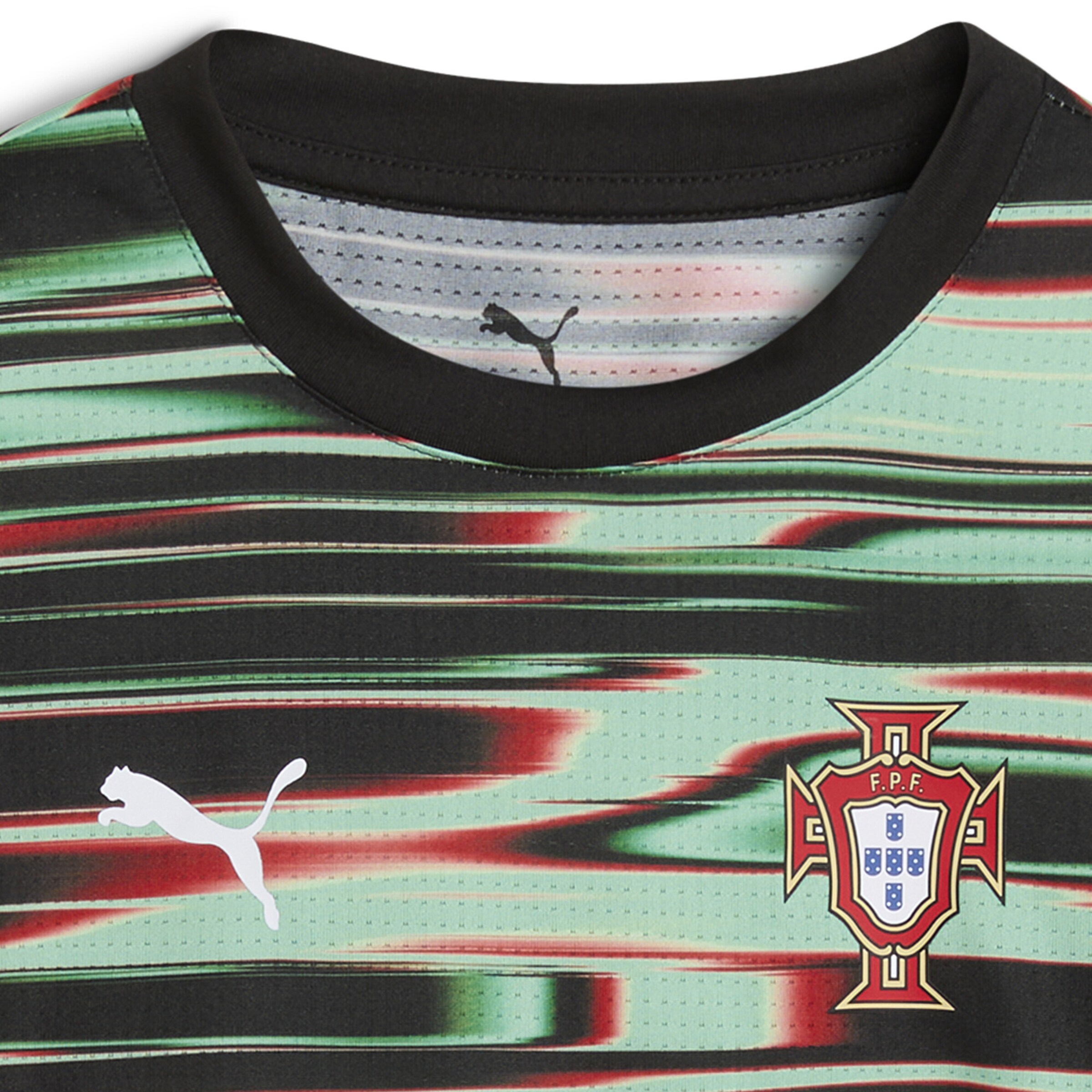 PUMA Funktionsshirt 'Portugal' in Schwarz