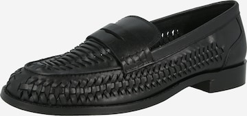 BRONX Loafer 'Zur-Ii' värissä musta: etupuoli