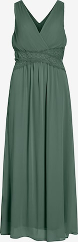 VILA - Vestido de noche 'VIIRIS' en verde: frente