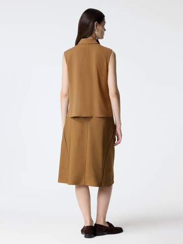 T-shirt adl en marron