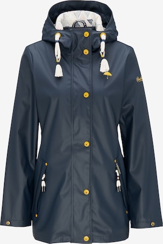 Schmuddelwedda Between-season jacket in Blue: front