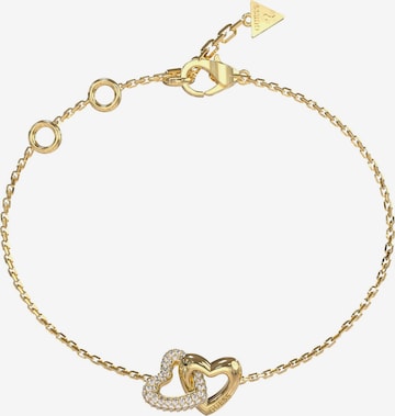 GUESSNarukvica 'HEART' - zlatna boja: prednji dio