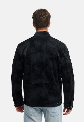 INDICODE JEANS Between-season jacket 'Maxhole' in Black