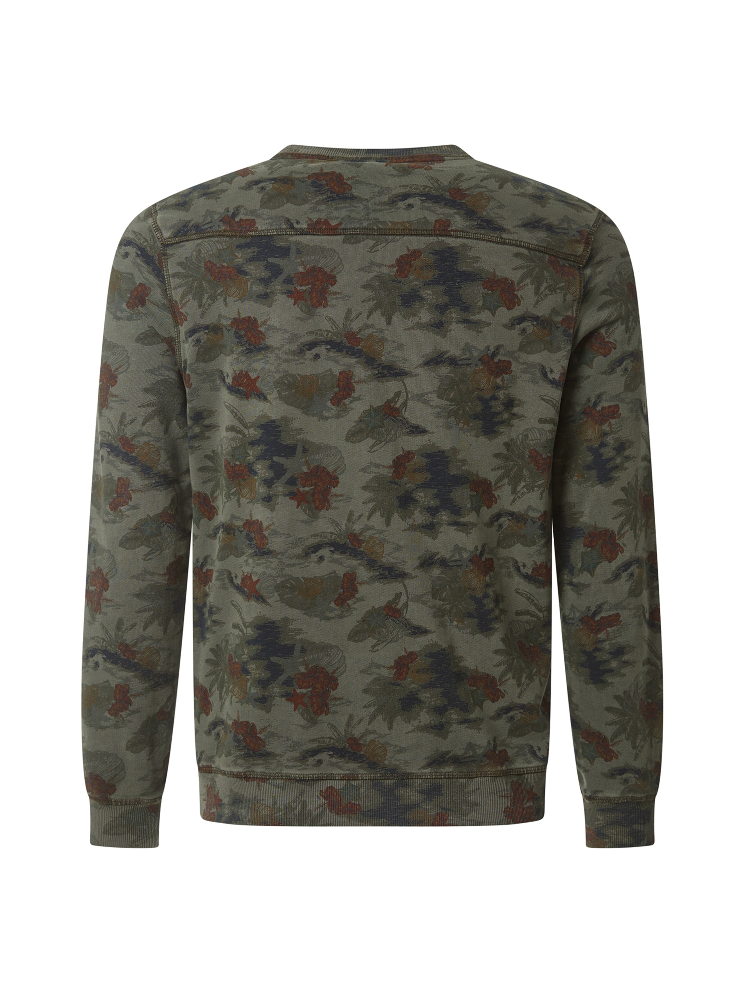 TIMEZONE Sweatshirt 'Crewneck' in Grün