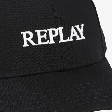 REPLAY Cap in Black