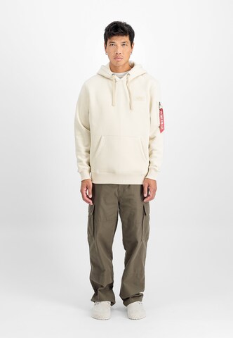 Sweat-shirt ALPHA INDUSTRIES en beige