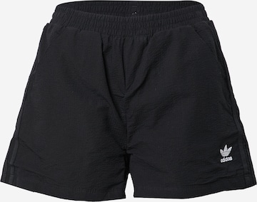 juoda ADIDAS ORIGINALS Laisvas Kelnės: priekis