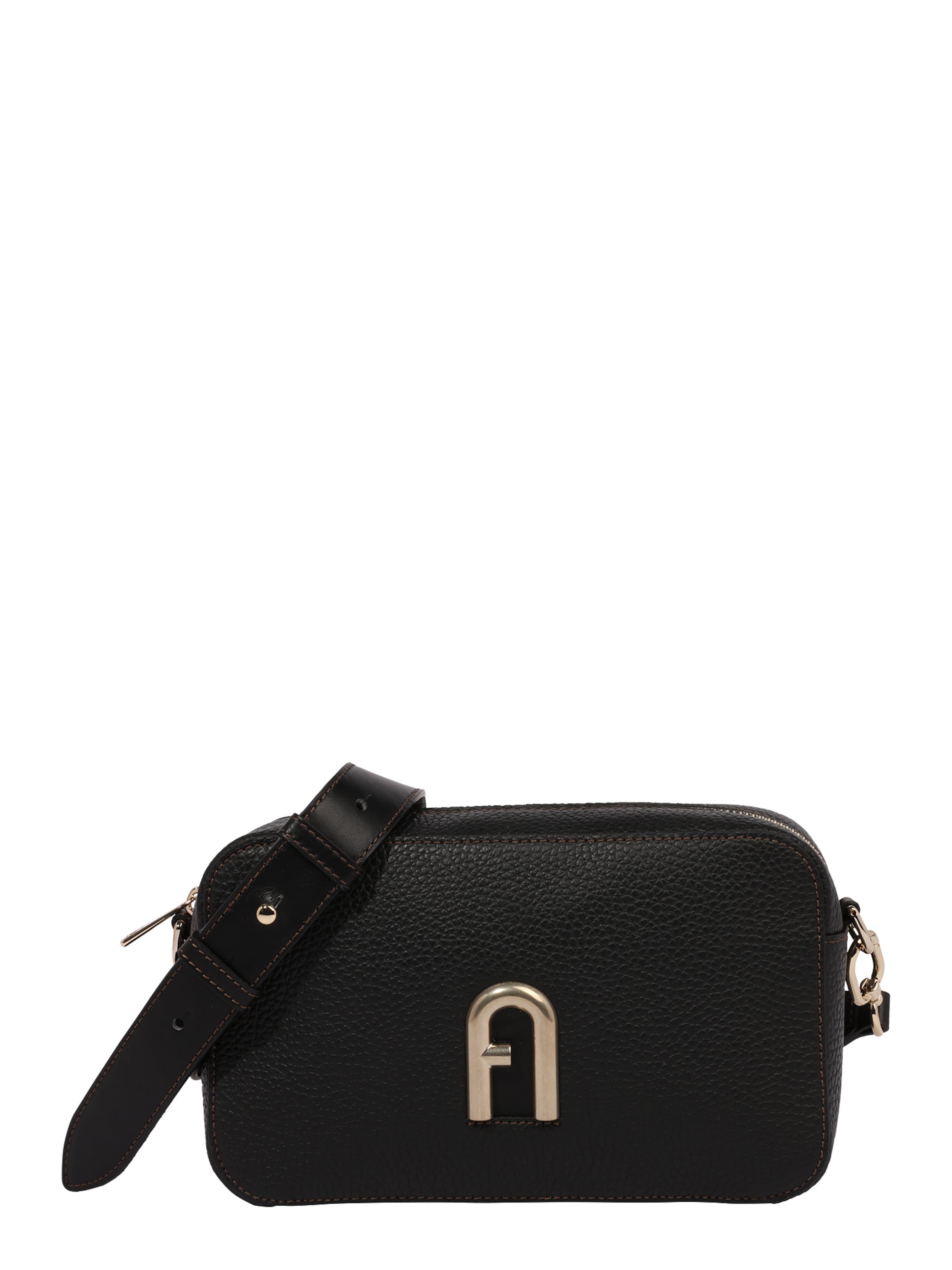 FURLA - Bolso de hombro 'Primula' en negro: frente