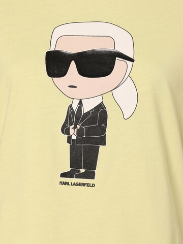 Karl Lagerfeld T-Shirt in Gelb