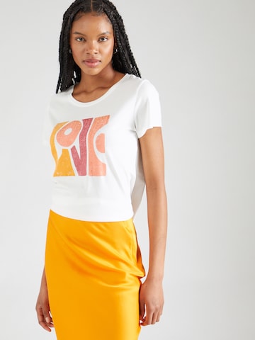 Key Largo T-shirt 'IMPULSE' i vit: framsida