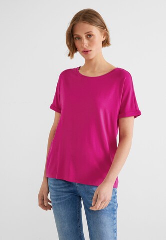 STREET ONE Shirt in Pink: front