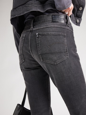 G-STAR Skinny Jeans 'Lhana' in Schwarz