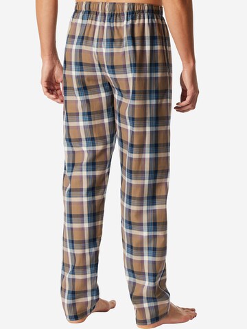SCHIESSER Pyjamahose 'Mix + Relax' in Beige