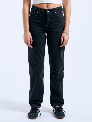 Dr. Denim Regular Jeans 'Drdenimarch Mid Straight' in Zwart
